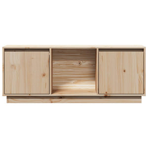 TV-Schrank Kiefer Massivholz 110,5 cm