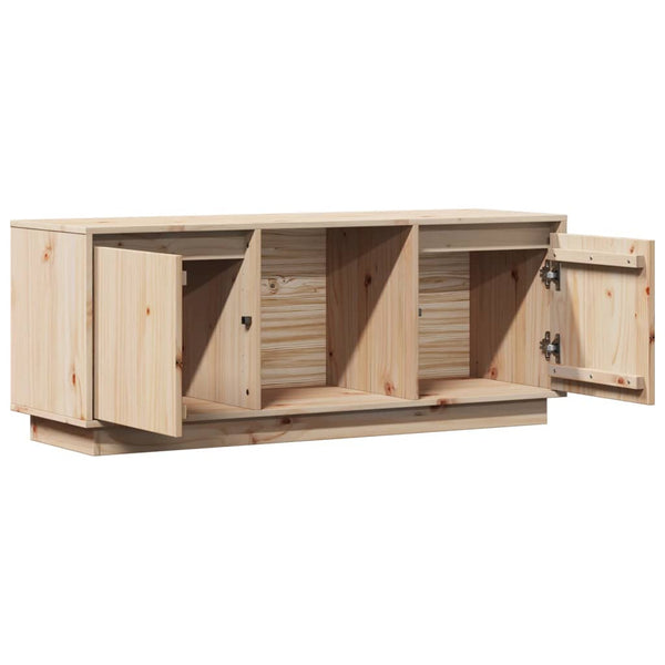 TV-Schrank Kiefer Massivholz 110,5 cm