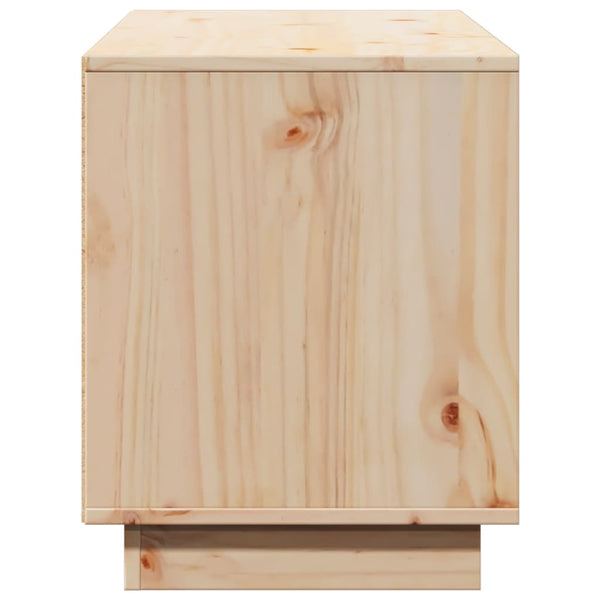 TV-Schrank Kiefer Massivholz 110,5 cm
