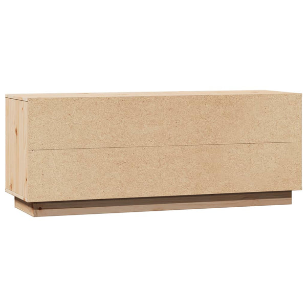 TV-Schrank Kiefer Massivholz 110,5 cm