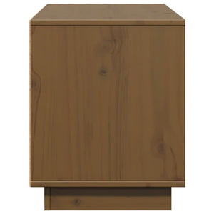 TV-Schrank Honigbraun Kiefer Massivholz