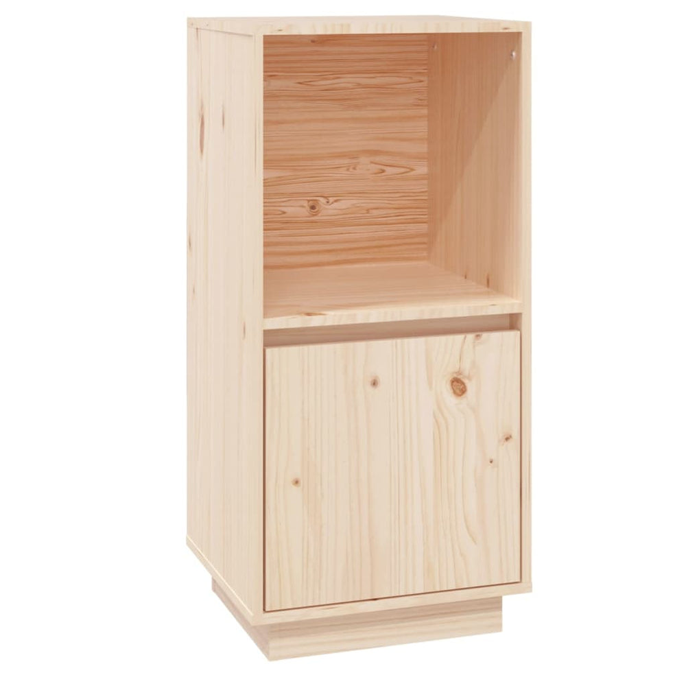 vidaXL Sideboard 38x35x80 cm Solid Pine Wood