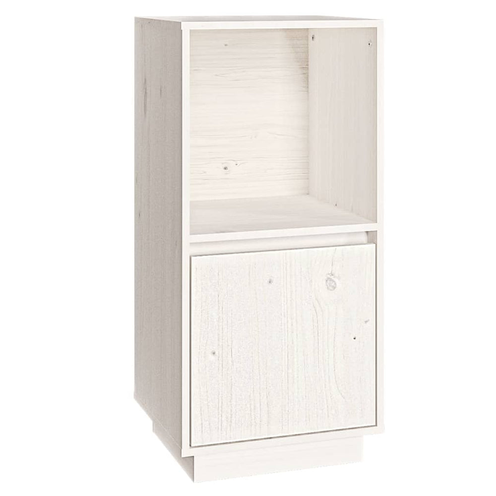 Weißes Kiefer Sideboard 38x35x80cm