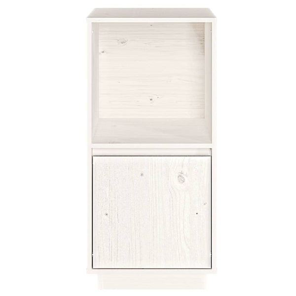 Weißes Kiefer Sideboard 38x35x80cm