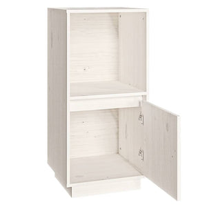 Weißes Kiefer Sideboard 38x35x80cm