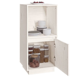 Weißes Kiefer Sideboard 38x35x80cm