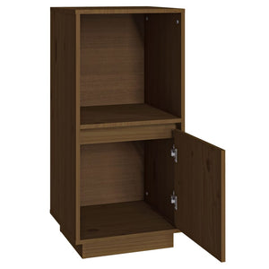 Sideboard Honigbraun Kiefer Massivholz 38x80 cm