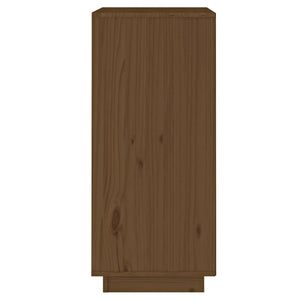 Sideboard Honigbraun Kiefer Massivholz 38x80 cm