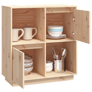 Massivholz Kiefer Sideboard 74x35x80 cm