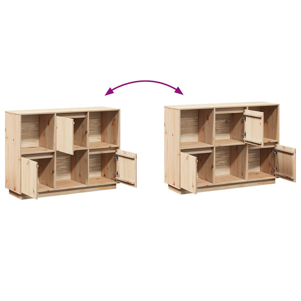 Sideboard Kiefer Massivholz 110,5 cm