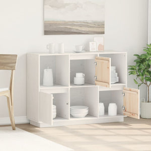 Weißes Kiefer Sideboard, 110cm