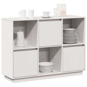Weißes Kiefer Sideboard, 110cm