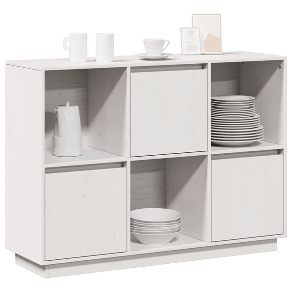 Weißes Kiefer Sideboard, 110cm
