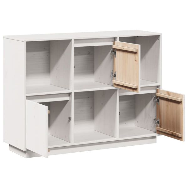 Weißes Kiefer Sideboard, 110cm