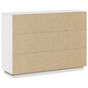 Weißes Kiefer Sideboard, 110cm