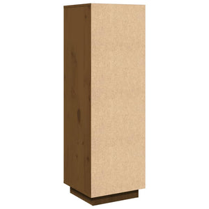 Highboard Honigbraun Kiefer Massivholz