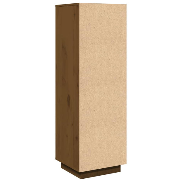 Highboard Honigbraun Kiefer Massivholz