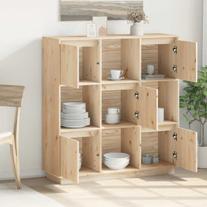 Massivholz Highboard Kiefer 110,5 cm