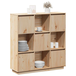 Massivholz Highboard Kiefer 110,5 cm