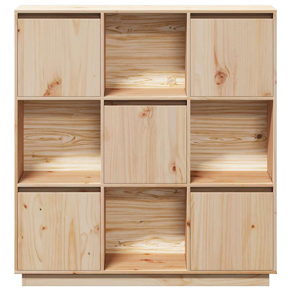 Massivholz Highboard Kiefer 110,5 cm