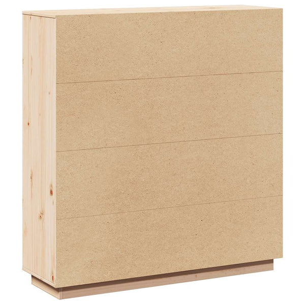 Massivholz Highboard Kiefer 110,5 cm