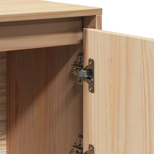 Massivholz Highboard Kiefer 110,5 cm