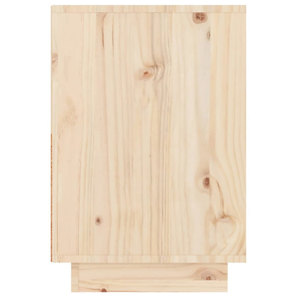 Massivholz Nachttisch Kiefer 60x34x51 cm