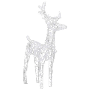 LED Rentiere Blau, 2er Set
