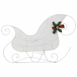 Rentier mit Schlitten Weihnachtsdeko – 60 LEDs