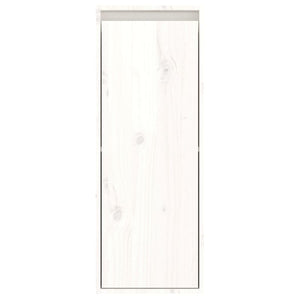 TV-Schränke 2 Stk. Weiß Massivholz Kiefer