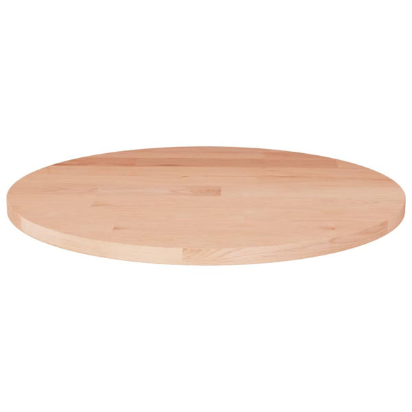 Runde Tischplatte Eiche Massivholz Ø40cm