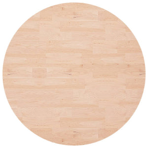 Runde Tischplatte Ø90cm Eiche Massivholz