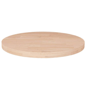 Runde Tischplatte Ø50cm Eiche Massivholz