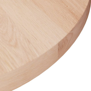 Runde Tischplatte Ø50cm Eiche Massivholz