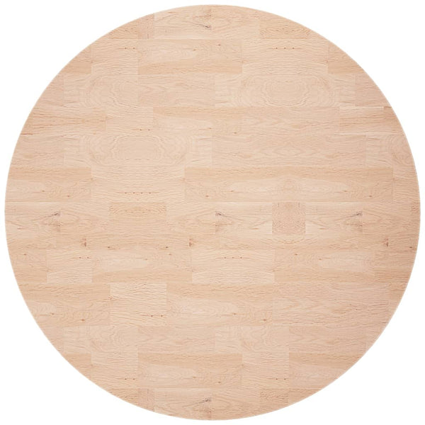 Runde Tischplatte Eiche Massivholz Ø70cm