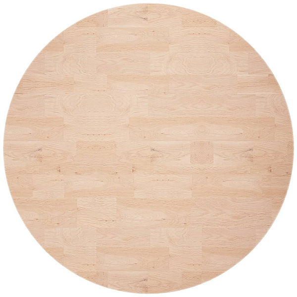 Runde Tischplatte Eiche Massivholz Ø80cm