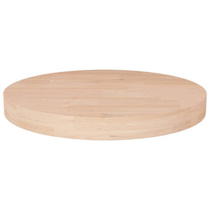 Runde Tischplatte Eiche Massivholz Ø40cm