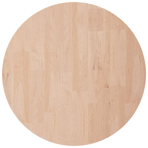 Runde Tischplatte Eiche Massivholz Ø40cm