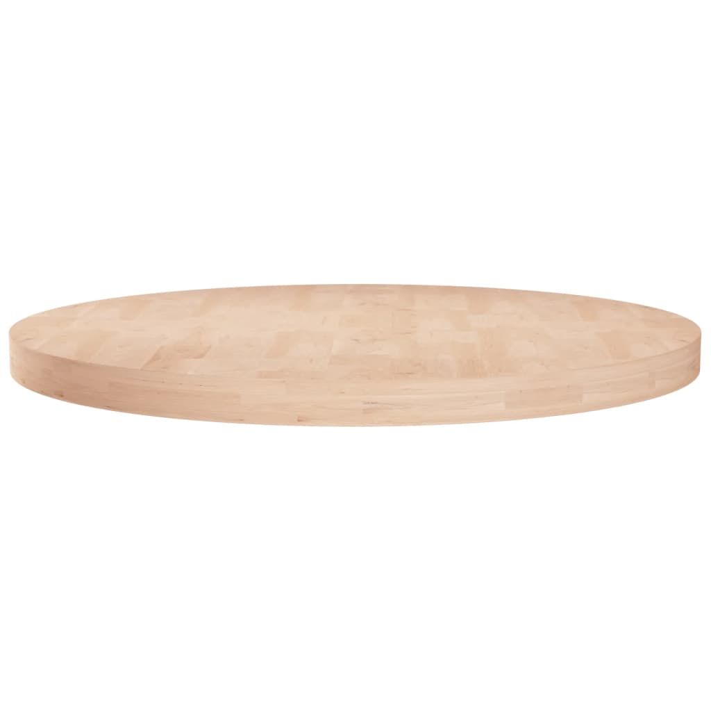 Runde Tischplatte Ø60cm Eiche Massivholz