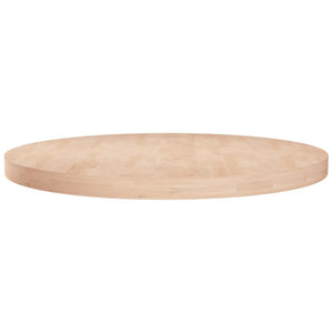 Runde Tischplatte Eiche Massivholz Ø70cm