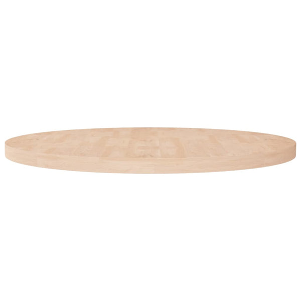 Runde Tischplatte Ø90cm Eiche Massivholz