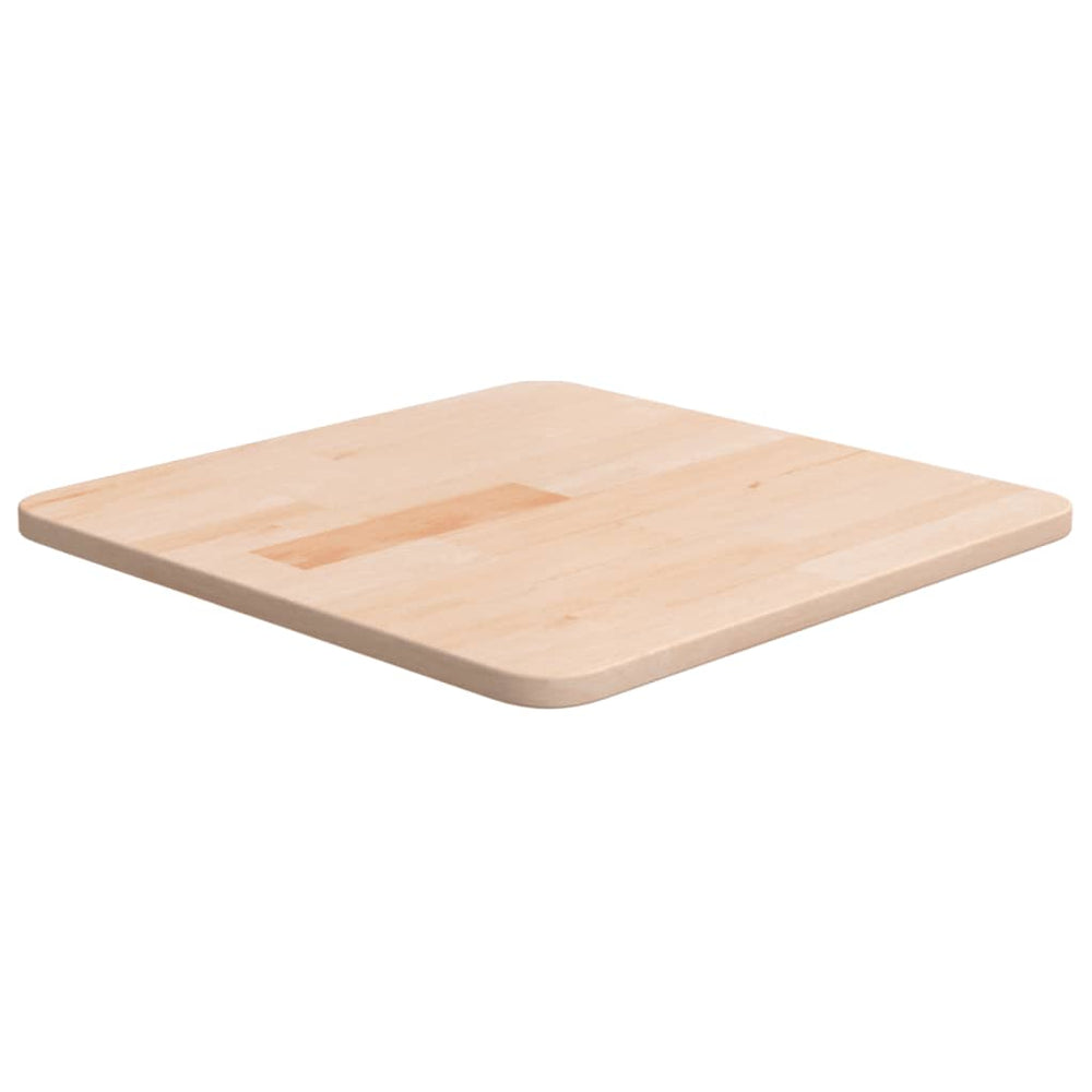 vidaXL Plateau de table carré 40x40x1,5 cm en chêne non traité