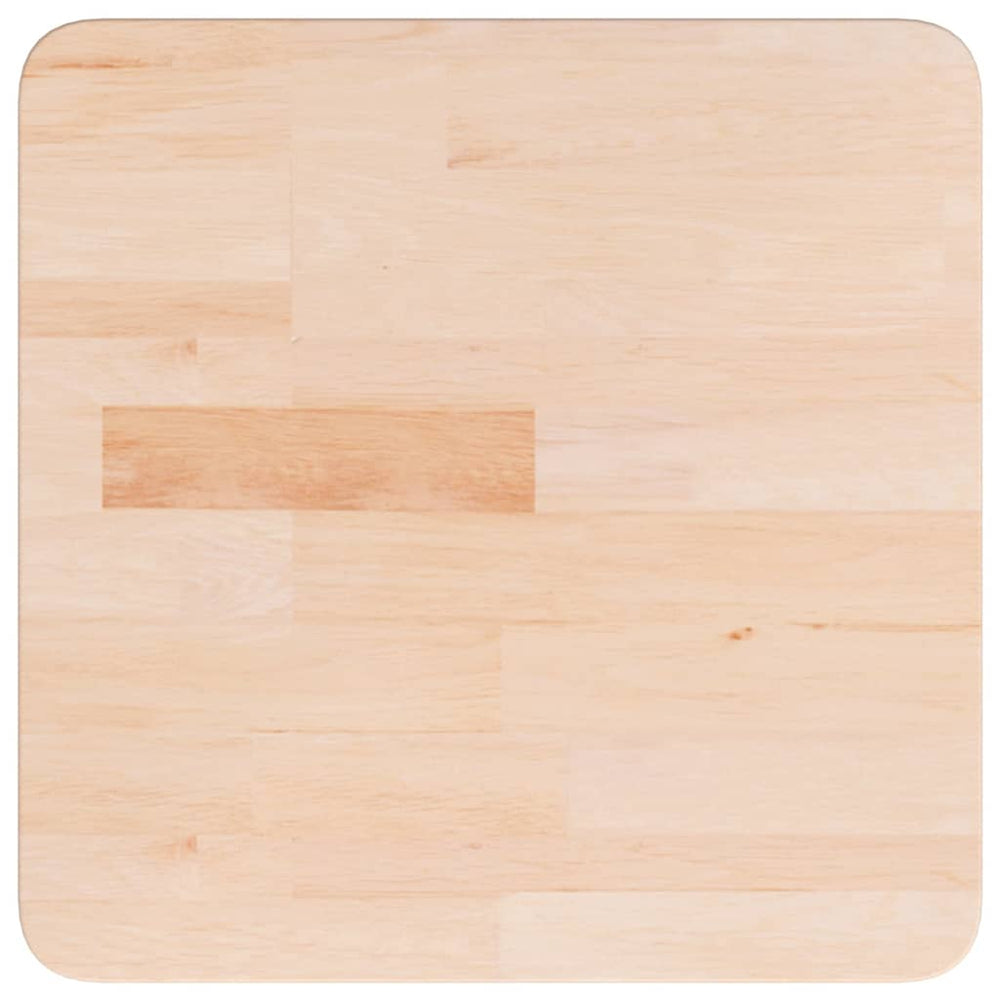 vidaXL Plateau de table carré 40x40x1,5 cm en chêne non traité
