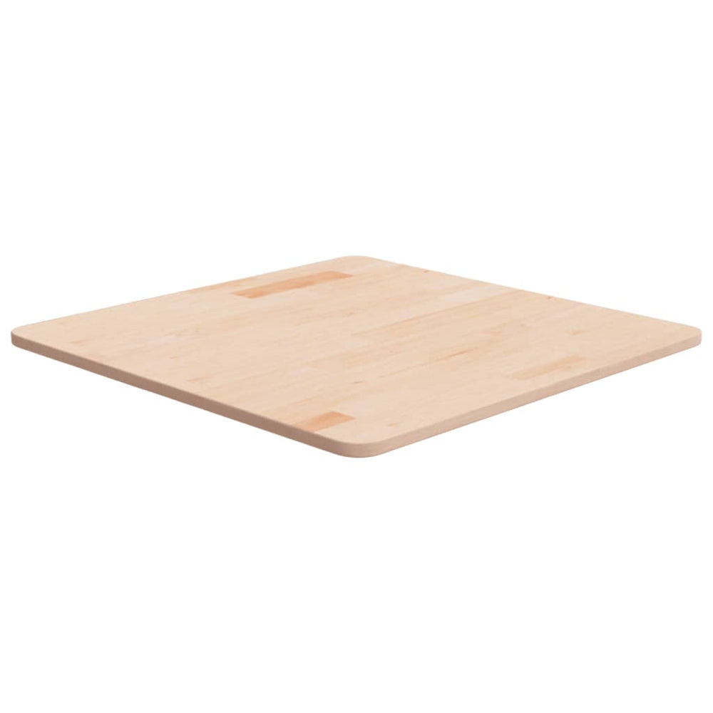 vidaXL Dessus de Table Carré 60x60x1,5 cm Bois de Chêne Brut