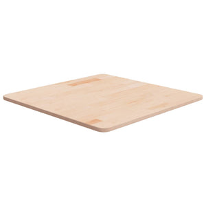 vidaXL Dessus de Table Carré 60x60x1,5 cm Bois de Chêne Brut