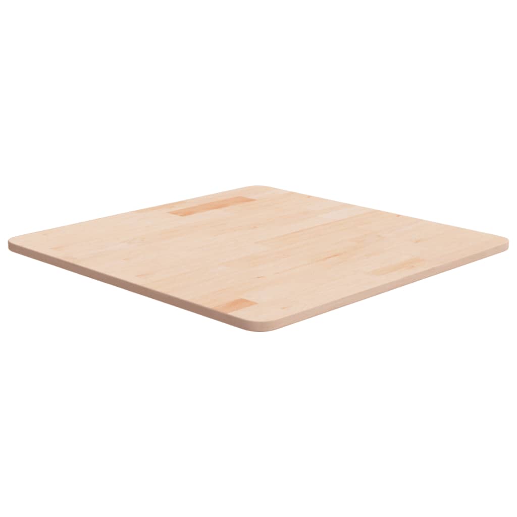 vidaXL Dessus de Table Carré 60x60x1,5 cm Bois de Chêne Brut