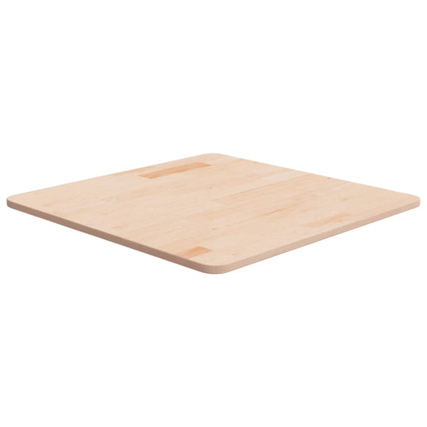 vidaXL Dessus de Table Carré 60x60x1,5 cm Bois de Chêne Brut