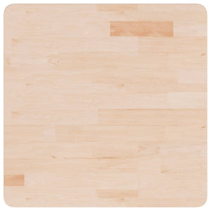 vidaXL Dessus de Table Carré 60x60x1,5 cm Bois de Chêne Brut