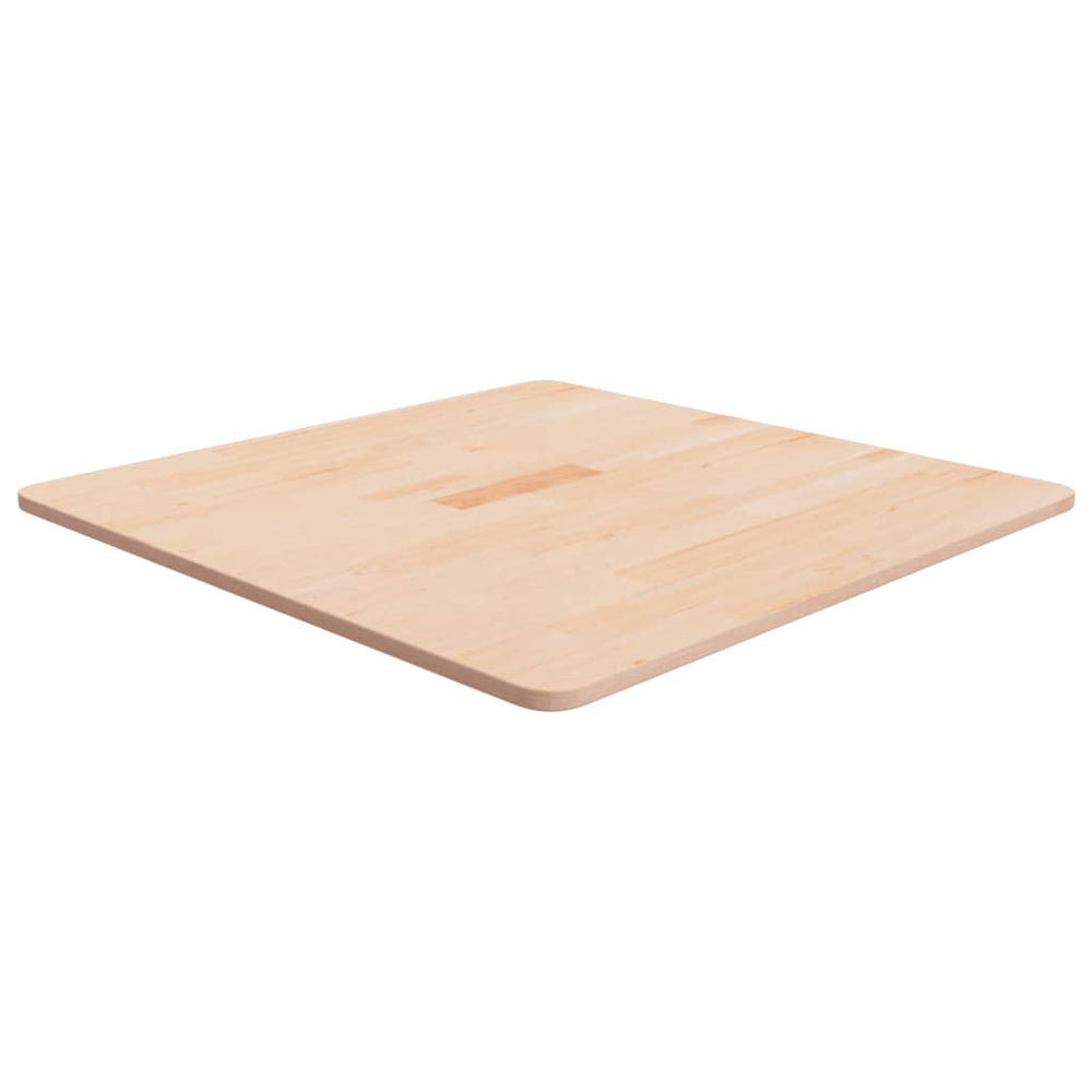 vidaXL Plateau de table carré 70x70x1,5 cm en chêne non traité