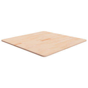vidaXL Plateau de table carré 80x80x1,5 cm en chêne non traité